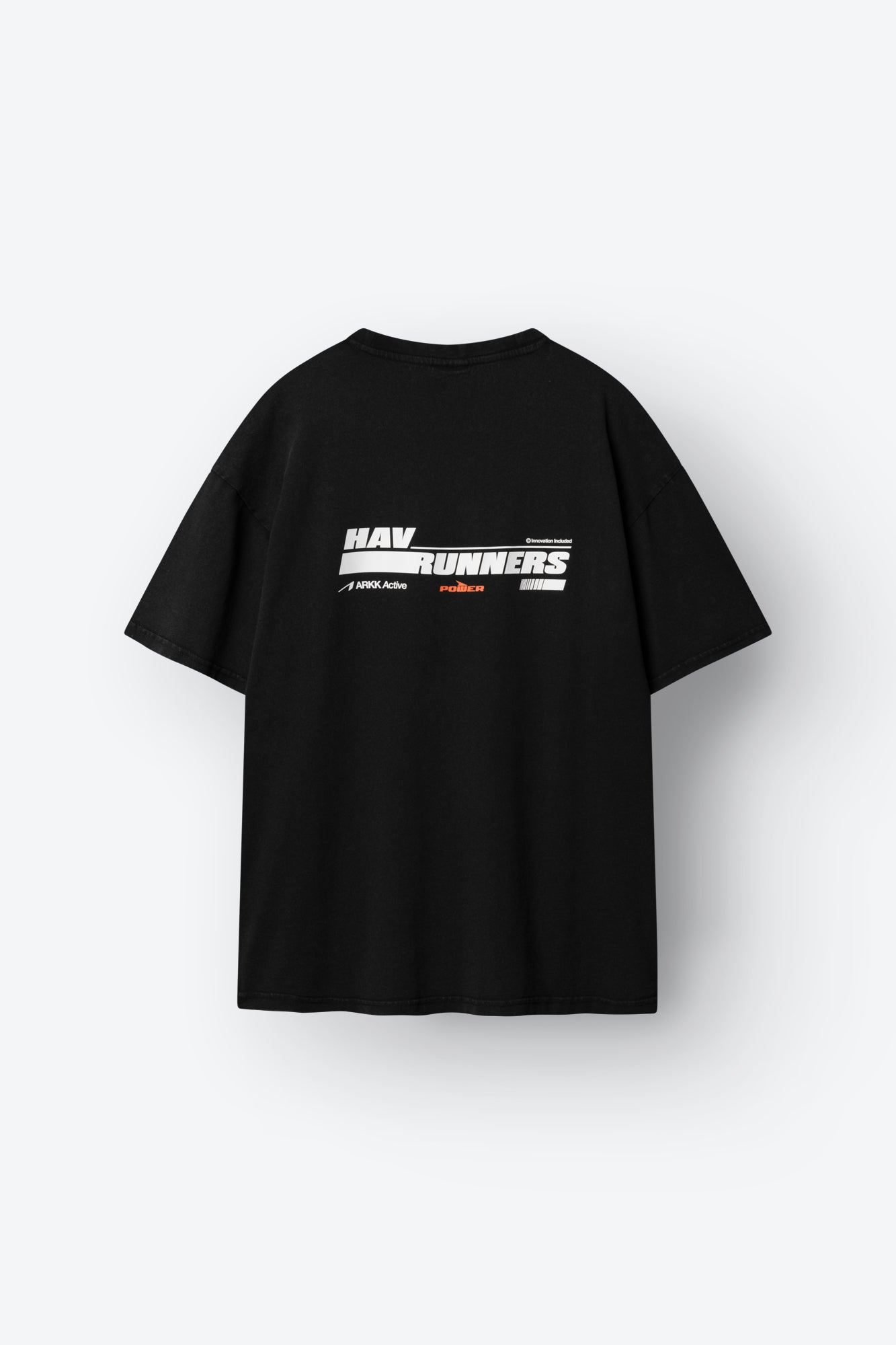 ARKK Apparel HAV Runner Boxy Tee | Black T-Shirt